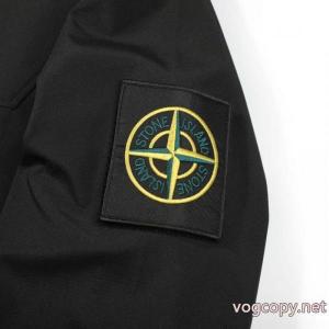 STONE ISLANDマジックシールワッペンアウトドアポンチョコート