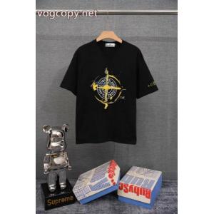 セレブ風  永遠の定番 高級感演出半袖Tシャツブランド 通販 激安STONE ISLAND