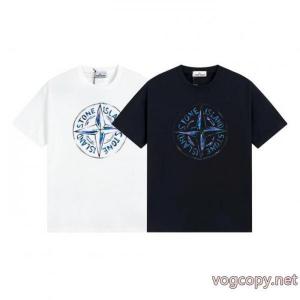 ブランド コピー 販売半袖Tシャツ完売必至 激安 センス漂うSTONE ISLAND