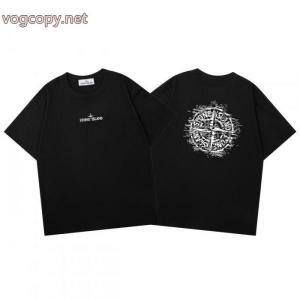 激安 通販 ブランド半袖Tシャツ肌触りが良い 型崩れしにくい 爆買い品質保証STONE ISLAND
