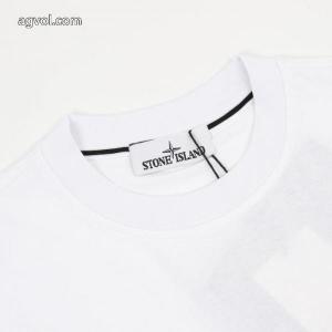 話題の新作到着！ お手頃価格 完売再入荷  偽 ブランド 販売半袖TシャツStone Island