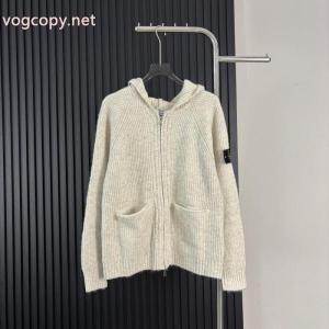 Stone Island/ストーンアイランドニット連帽カーディガンコート