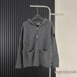 Stone Island/ストーンアイランドニット連帽カーディガンコート