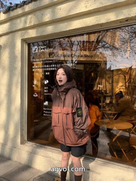 Stone Island 大きなポケットジョイントファスナーゆったりパンチコート 6