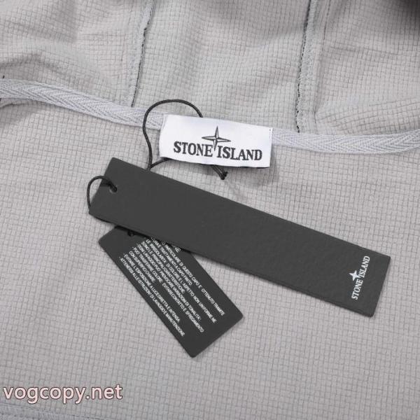 STONE ISLANDマジックシールワッペンアウトドアポンチョコート 4