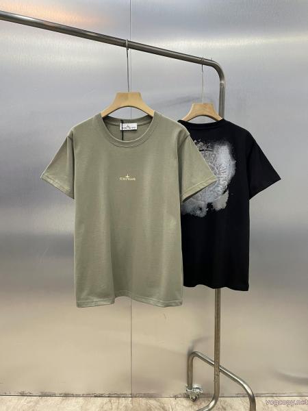 半袖Tシャツ涼しげに演出 品質保証新品 26SS/大人気秋冬コレクションSTONE ISLAND偽 ブランド 販売 0 