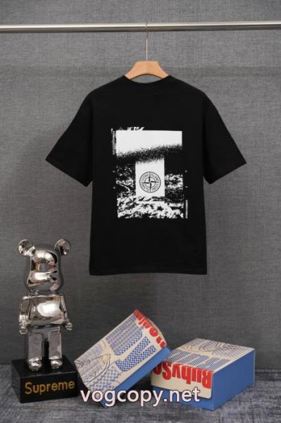 上質上品 季節限定販売 激安特売中STONE ISLAND半袖Tシャツコピー 商品 通販 4