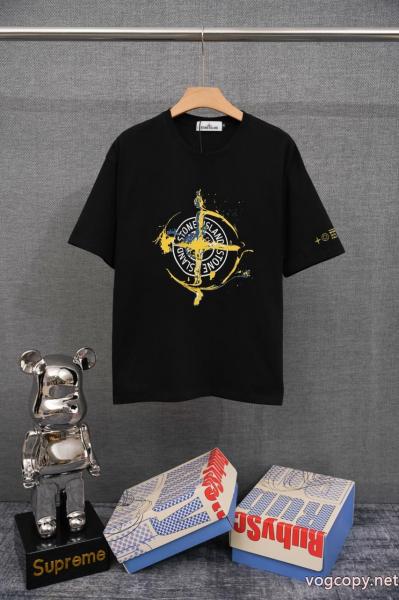 セレブ風  永遠の定番 高級感演出半袖Tシャツブランド 通販 激安STONE ISLAND 0 