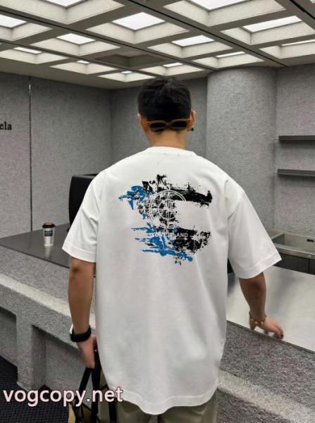 半袖Tシャツブランド 通販店STONE ISLAND清潔感溢れる 今年らしい着こなし 超特価数量限定 5