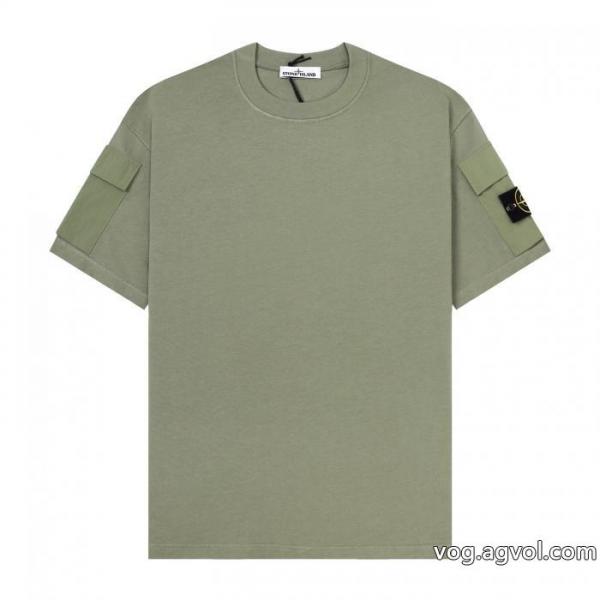 ギフト用最適 激安大特価爆買い 2026新着話題作Stone Island半袖Tシャツコピー ブランド 販売 0