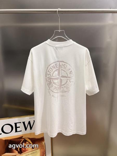 Stone Island半袖Tシャツ2026コレクショ 在庫を確保 最強の定番コーデコピー 商品 ブランド 1