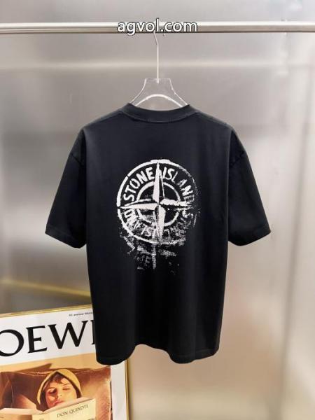 Stone Island半袖Tシャツ2026コレクショ 在庫を確保 最強の定番コーデコピー 商品 ブランド 4