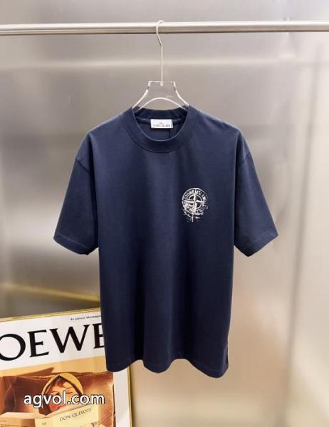 Stone Island半袖Tシャツ2026コレクショ 在庫を確保 最強の定番コーデコピー 商品 ブランド 5