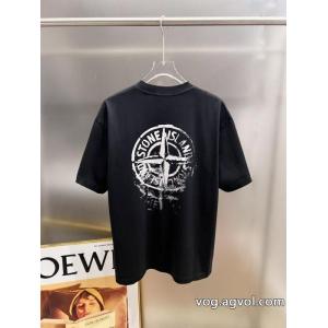 Stone Island半袖Tシャツ2026コレクショ 在庫を確保 最強の定番コーデコピー 商品 ブランド