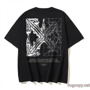 Off-White完璧なシルエット 最終価格 抜け感のある夏着物偽 ブランド 通販半袖Tシャツ