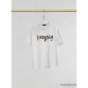 バレンシアガ偽物 ブランド 販売半袖Tシャツ上品で美シルエット １点限り！VIP顧客セール 超人気最新作